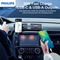 Philips QC+PD Car Charger (DLP2521)