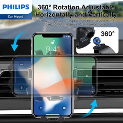 Philips Universal Car Mount Phone Holder holder solid car mount (DLK3602)