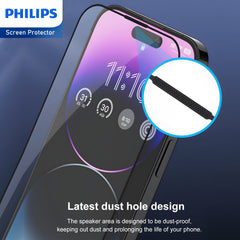 Philips High Transparency Tempered Glass Screen Protector for iPhone 14 Pro DLK1205