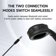 Nokia Essential Wireless Headphones E1200 ANC (Black) - Active Noise Cancellation