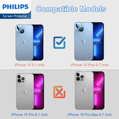 Philips Camera Lens Protector for iPhone 15/15 Plus  DLK5206