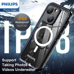 Philips Waterproof Case with MagSafe for iPhone 14 Plus (DLK6203B)