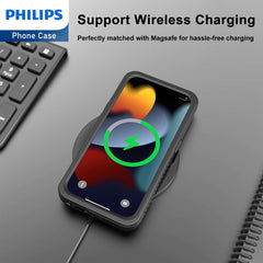 Philips iPhone 15 Pro Max Full Protection Waterproof Case with MagSafe Black DLK6210B