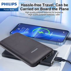 Philips Mobile Battery Power Bank 10,000mAh High capacity DLP1811