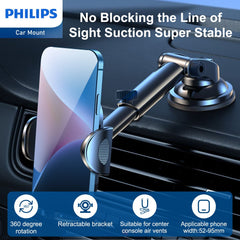 Philips Universal Car Mount Phone Holder holder solid car mount (DLK3602)